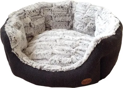 Produktbild von Nobby Cacho, Nest-Haustierbett, Drinnen, Hund, Grau, Oval, Einfarbig