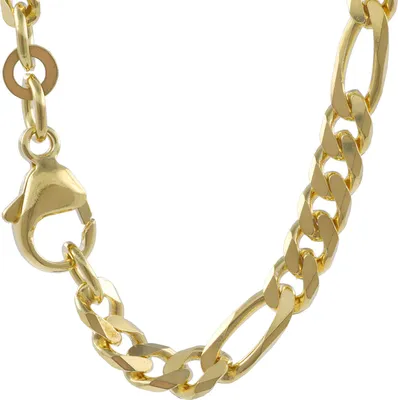 Produktbild von Goldkette Figarokette Länge 55cm - Breite 5,5mm - 585-14 Karat Gold