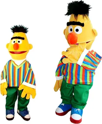 Produktbild von Living Puppets® Handpuppe Bert 45 cm SE201