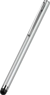 Produktbild von ViVanco™Stift für kapazitive Displays - Silber, Universal, Universal, Silber, Kapazitiv, Schwarz, Aluminium