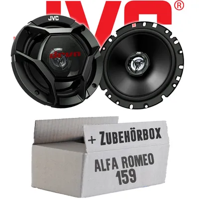 Produktbild von JVC CS-DR1720 - 16,5cm 2-Wege Koax-Lautsprecher - Einbauset passend für Alfa Romeo 159 - justSOUND