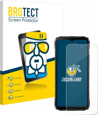 Produktbild von BROTECT Schutzglas für Doogee Blade 10 Ultra Schutzfolie Panzer Folie Glas Display Schutz klar