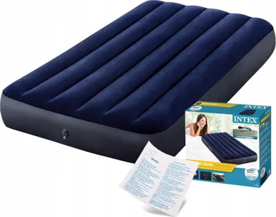 Zdjęcie produktu dla Intex DuraBeam Classic Downy Twin, Pojedynczy materac, Prostokąt, Wewnętrz i na wolnym powietrzu