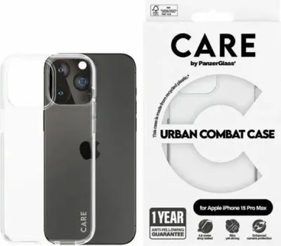 Produktbild von CARE Case Flagship Clear iPhone 15 Pro Max