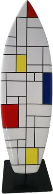Produktbild von Abstrakte Figur Figuren Abstrakt Statuen Skulptur designer Loft bunte Skulpturen
