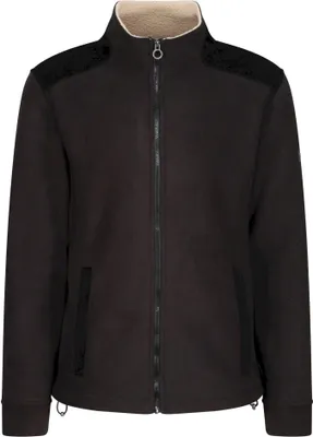 Produktbild von Regatta Professional - Fleecejacke Durchgehender Reißverschluss für Herren RG7401 (L) (Schwarz)