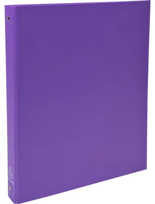 Image de Exacompta 20x Classeur rembordé polypropylène 4 anneaux 30mm A4 Violet 51376E