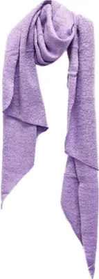 Produktbild von Eleganter Modeschal 220x70 cm, einfarbiger Schal  - Stilvoll & Wärmend Lila