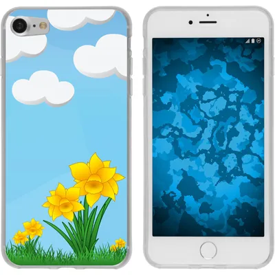 Produktbild von PhoneNatic Case kompatibel mit Apple iPhone 7 / 8 / SE 2020 Silikon-Hülle Ostern M4
