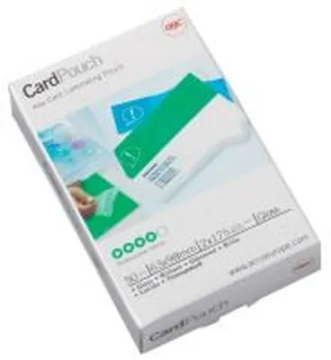 Image de Pochette à plastifier GBC CardPouch, 65 x 95 mm, 250 mic