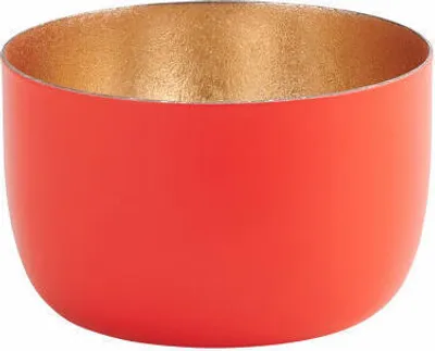 Produktbild von Gift Company Windlicht Madras S, Teelichthalter, Kerzenhalter, Eisen, Neon Rot, 5 cm, 1092503083