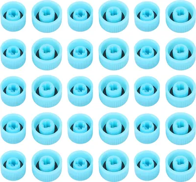 Produktbild von 30 Stück A/C-Kältemittel-Anschlusskappe, Ersatz-Klimaanlage-Ladeventil-Staubschutz
