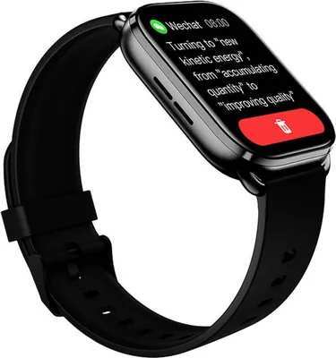 Obrázok produktu pre Inteligentné hodinky QCY WATCH GS, 2,02" TFT, 300 mAh, IPX8, čierne