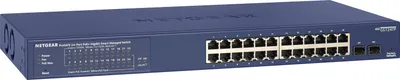 Image de Netgear Smart GS724TPv2 - Commutateur - Smart - 24 x 10/100/1000 (PoE+)