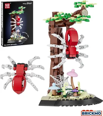 Immagine prodotto di Mould King - Ragno creativo sulla ragnatela 10178