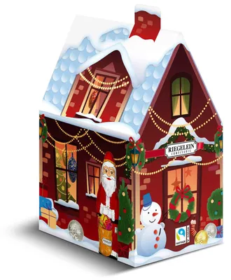 Produktbild von Riegelein Weihnachtshaus 174g