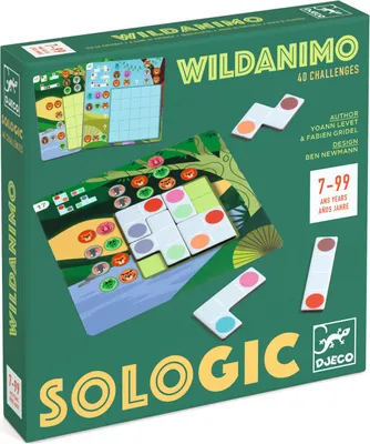 Image de Jeu de logique « Animaux sauvages », Djeco
