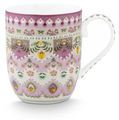 Image de PIP STUDIO Coupe Lily&Lotus violet-multicolore 145ml