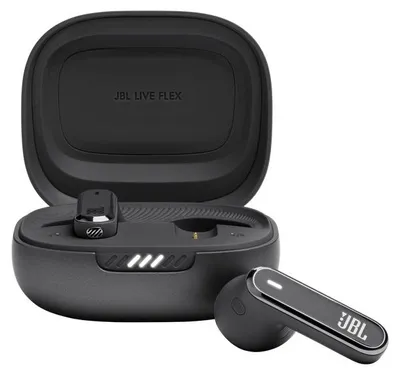Immagine prodotto di JBL Live Auricolari Wireless Bluetooth, Design Open-Ear Resistente ad Acqua e Polvere IP54, Cancellazione Adattiva del Rumore, 6 Microfoni, Surround, fino a 40 h di Autonomia