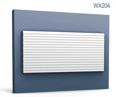 Produktbild von Orac Decor WX204 MODERN RIPPLE 3D Wandpaneel Zierelement Stuckleiste 2 m