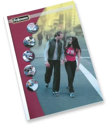 Produktbild von Fellowes 53154, A4, Kunststoff, Transparent, Weiß, 60 Blätter, 0,150 mm, 297 mm