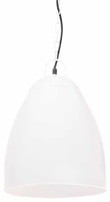 Produktbild von vidaXL Hängelampe Industriestil 25 W Weiß Rund 32 cm E27
