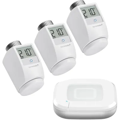 Produktbild von Homematic IP Starter Bundle Heizen für 3 Heizkörper, Set