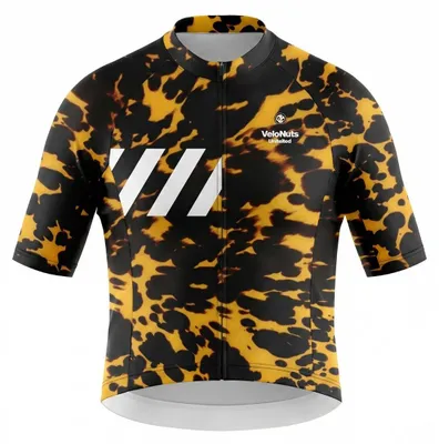 Produktbild von VeloNuts Herren Radtrikot, Fur Code, Amber Tortoise, 3XL