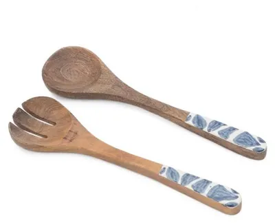 Produktbild von Only Natural – Holz-Besteckset – Natur – 30 × 7.5 × 2 cm