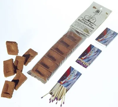 Produktbild von Räucherkohle Berk HS-53 Natur Kräuter Holzkohle 6 Pack zus. 36 Tabletten
