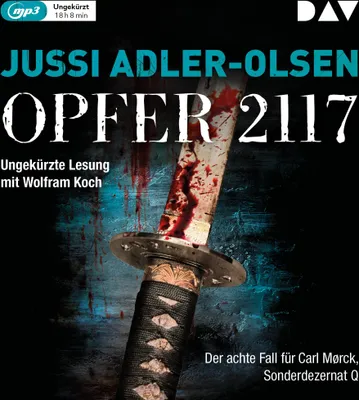 Produktbild von Opfer 2117. Der achte Fall für Carl Mørck, Sonderdezernat Q
