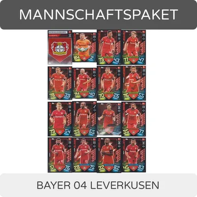 Produktbild von Topps Match Attax - 2019/20 - Mannschaftspaket - Bayer 04 Leverkusen