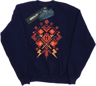 Produktbild von Harry Potter - Sweatshirt für Herren BI27419 (M) (Marineblau)