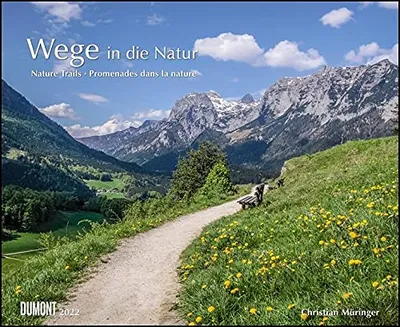 Produktbild von Wege in die Natur 2022 - Wandkalender 52 x 42,5 cm - Spiralbindung