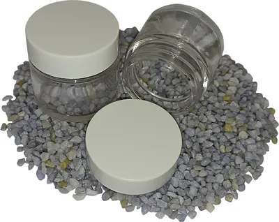 Produktbild von 40 x Geltiegel Glas Tiegel  Nora 30ml Geldosen Leer