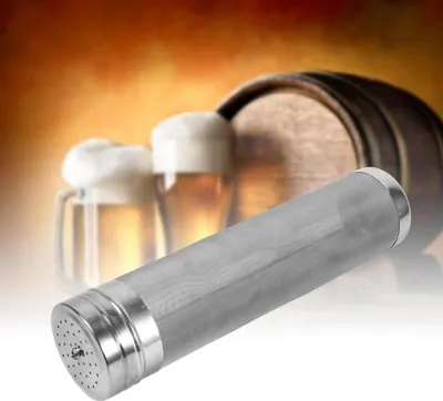 Produktbild von Edelstahl-Bier- und Weinfilter (300 Mikron) – Praktisches Haushaltsaccessoire