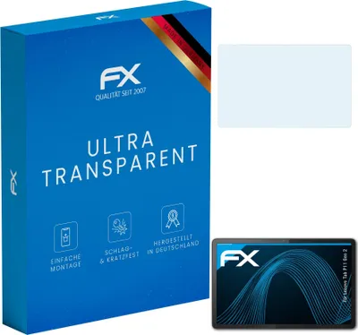 Produktbild von atFoliX FX-Clear 2x Schutzfolie kompatibel mit Lenovo Tab P11 (Gen 2) Displayschutzfolie