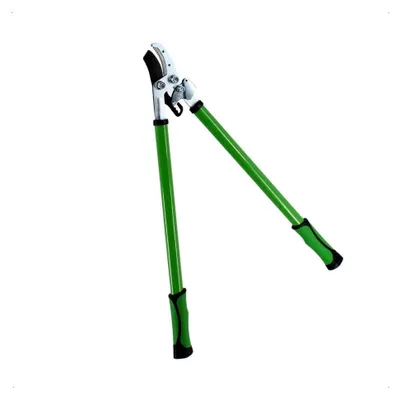 Produktbild von Astschere Amboss mit Ratschenfunktion, antihaftbeschichtet, Schnittstärke: 25 mm, Gesamtlänge: 71 cm, rutschfeste Griffe