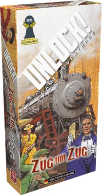 Obrázok produktu pre Odomknite! Herné dobrodružstvá: Vydajte sa na dobrodružstvo: Lístok na jazdu (Ticket to Ride)