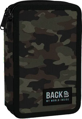 Produktbild von Camouflage 2 - Fach Federtasche gefüllt Federmäppchen Federmappe