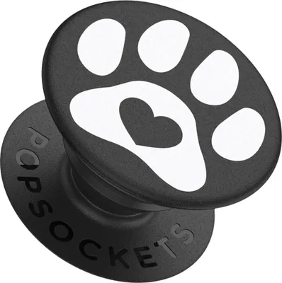 Produktbild von PopSockets PG Für immer Freund, Griffigkeit, Schwarz, Weiß, Jede Marke, Herzmuster, 1 Stück(e)