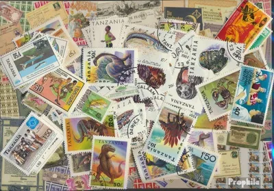 Produktbild von Briefmarken Tansania 200 verschiedene Marken