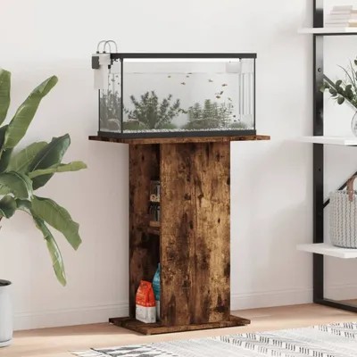 Produktbild von vidaXL Aquariumständer Räuchereiche 60,5x36x72,5 cm Holzwerkstoff