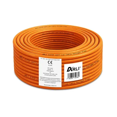 Produktbild von ARLI Cat7 Verlegekabel 100 m S/FTP PIMF Halogenfrei Netzwerkkabel