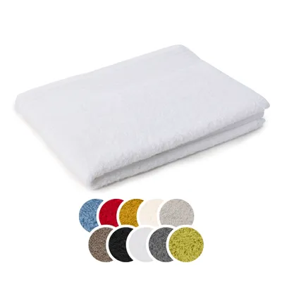 Produktbild von liebling Duschtuch Baumwolle, Serie Frankfurt, 400 gr. / m², 70 x 140 cm, 60 Grad, mit hochw. Borte, saugstark, weiß