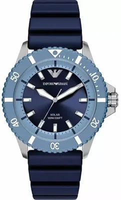 Produktbild von Zegarek męski EMPORIO ARMANI AR11785 granatowy sportowy