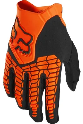 Produktbild von FOX Pawtector Motocross Handschuhe, orange/schwarz, M