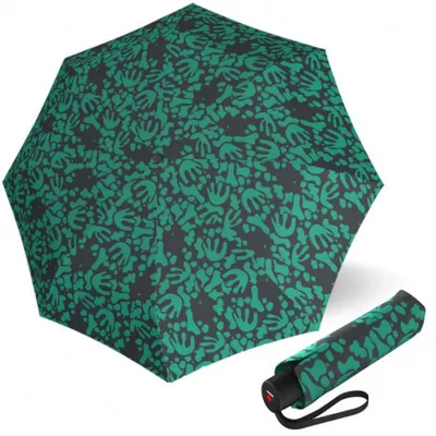 Zdjęcie produktu dla Knirps KNIRPS A.050 MEDIUM Organic Neptune - elegancki damski parasol składany