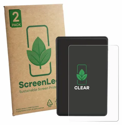 Produktbild von 2x ScreenLeaf Schutzfolie für Bafang VD04 nachhaltiger Displayschutz Display Schutz Folie Klar Transparent