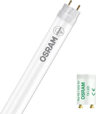 Produktbild von Osram LED T8 Glas Röhre EM 73cm 6,3W = 16W/830 G13 765lm Warmweiß 3000K inkl. Starter